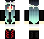 black flower girl