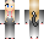 blonde cat girl