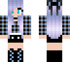 blue girl