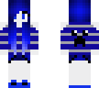 blue girl