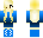 blue girl