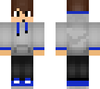 blue hoodie