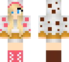 chocolate cake girl edit