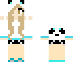 cute panda girl