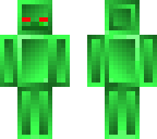 evil emerald skeleton