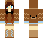 fuzzy bear girl
