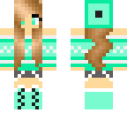 mint winter girl