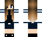 navy teen girl