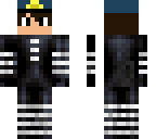night guard in puppet suit