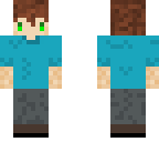 normal guy with green eyes