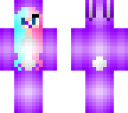 puple bunny girl