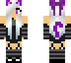 purpleish cat girl