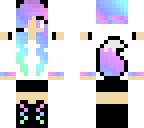 rainbow gamer no bangs read discription