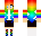 rainbow girl