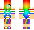 rainbow girl