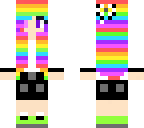rainbow girl