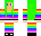 rainbow girl