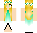 spring blonde girl