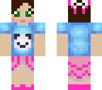 supergirlygamer wearing a panda shirt