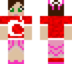 supergirlygamer wearing mojang shirt