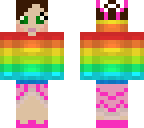 supergirlygamer wearing rainbow hoodie
