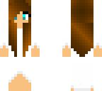 a girl wearing a white dress