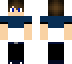 blue and white boy