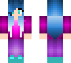 blue girl
