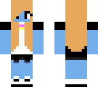 blue girl