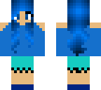 blue girl