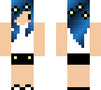 blue hair girl