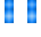 blue ombre unfinished