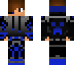 blue sweatshrit
