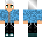 boy with white hair