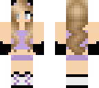 cat girl version of blonde girl