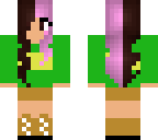 chara with multi-colered hair