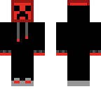 creeper boss red with headphones