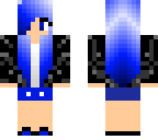 cute blue girl