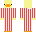 cute duck in pyjamas