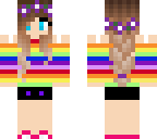 cute rainbow girl