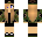 edited camo girl