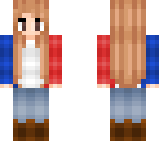 french flag girl