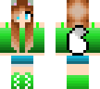 green wolf girl