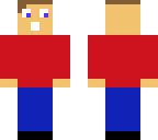 guy in red shirt