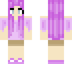 kawaii purple gir