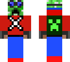 logo creeper face xenowerk