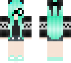 minty gothic with glasses