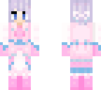 pink anime girl