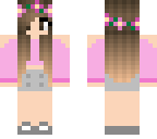pink spring girl