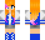 pink tip hair